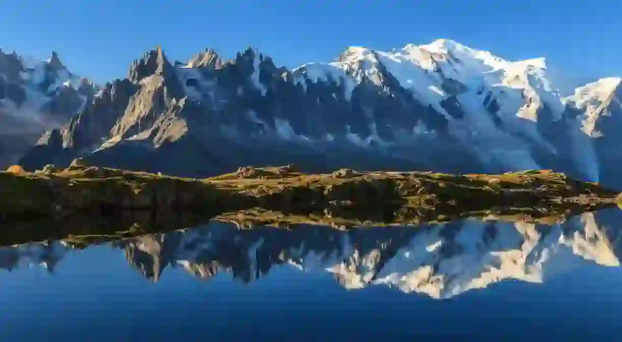 The massif of Mont Blanc is one of Frances stunning natural landscapes