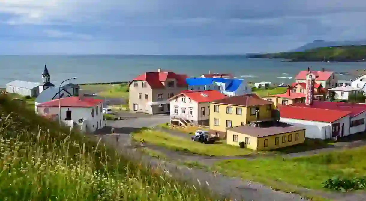 There are many places to explore in Iceland, such as the town of Blönduós