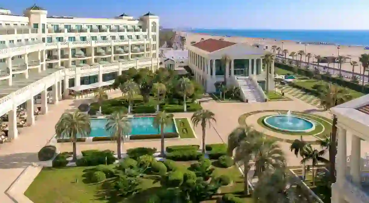 Steps away from the beach, Las Arenas Balneario Resort makes for a relaxing getaway in Valencia