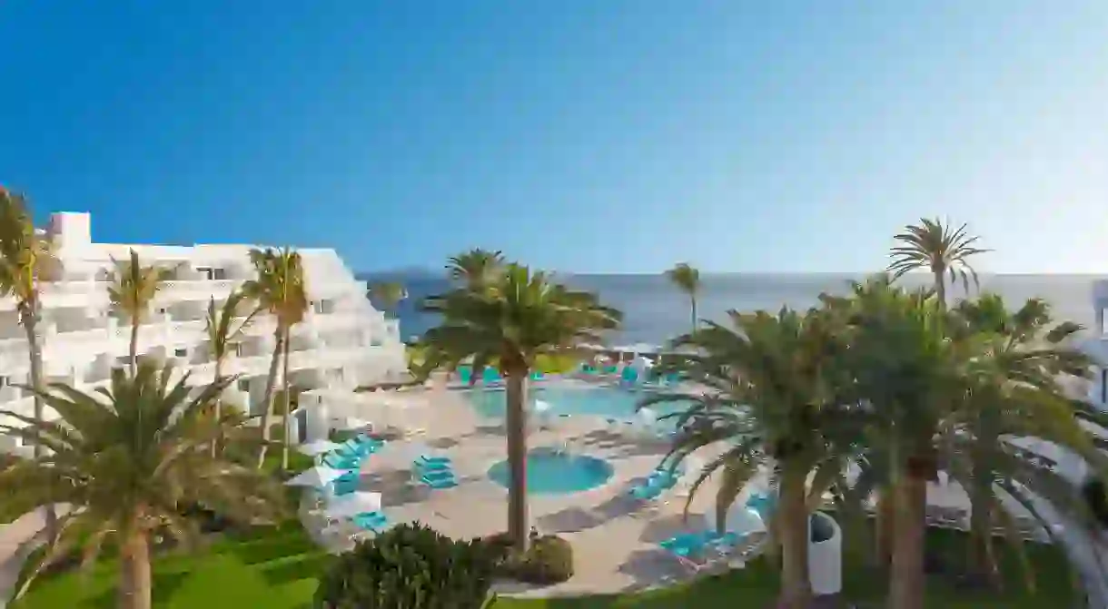 The Iberostar Selection Lanzarote Park sits right on the seafront of Playa Blanca