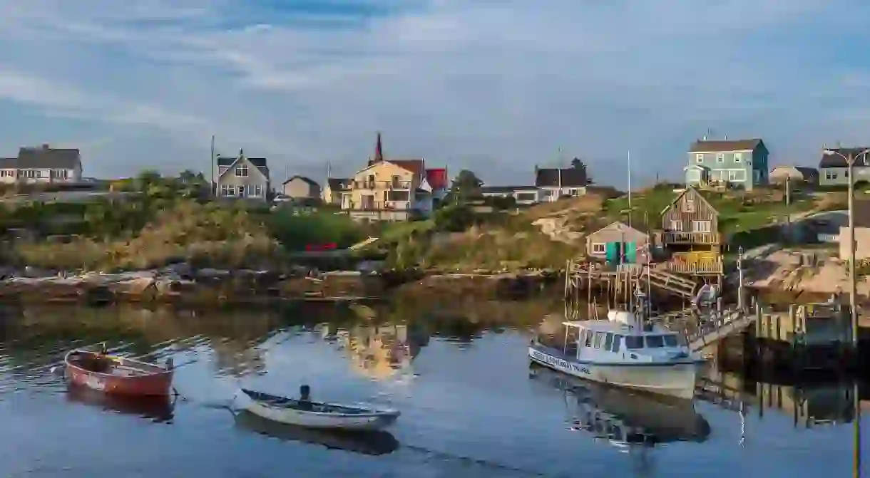 Stroll around Peggys Cove in Nova Scotia to reconnect with nature