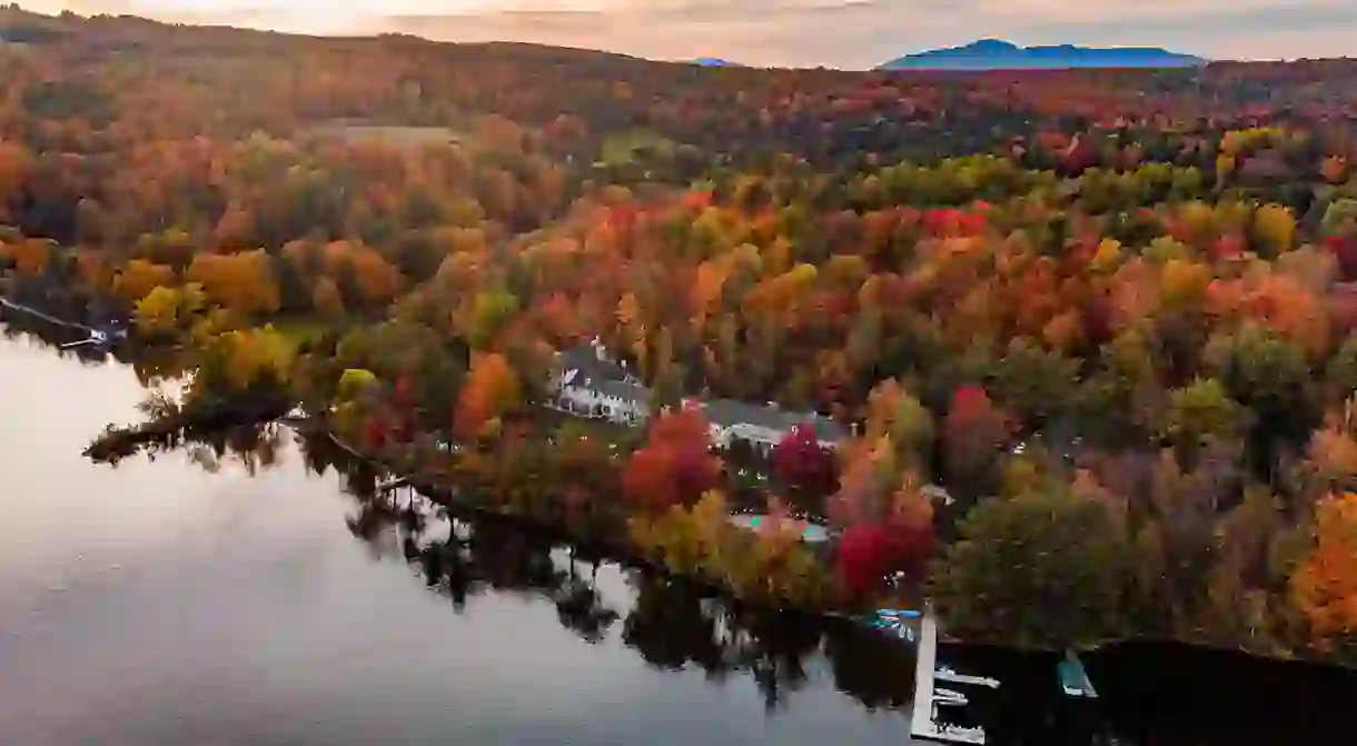 Combine old-world charm with modern luxury on the shores of Lake Massawippi