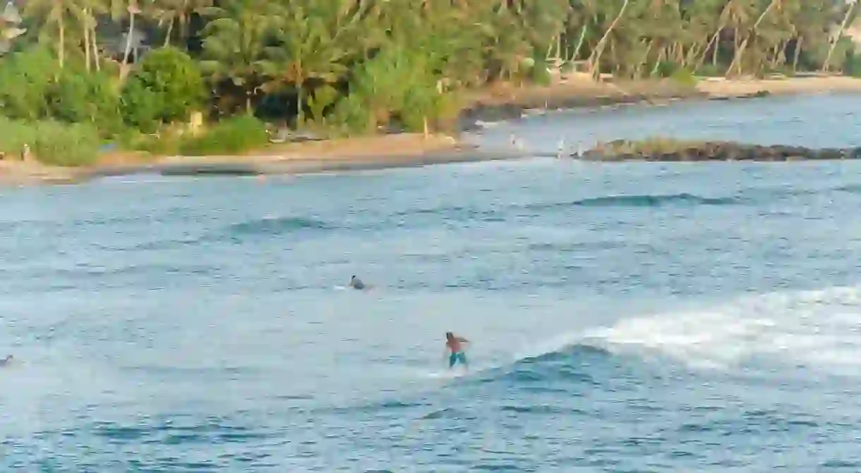 Sri Lanka is world-famous for its surfing