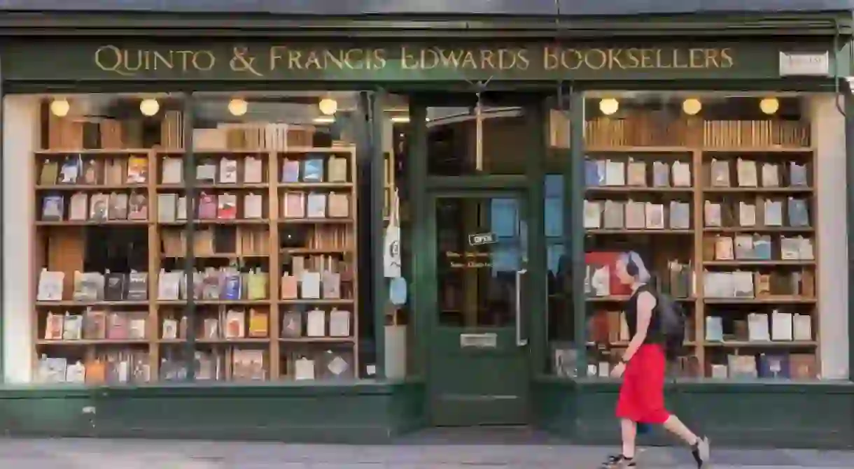 Find the treasures hidden in some of Londons best second-hand bookshops