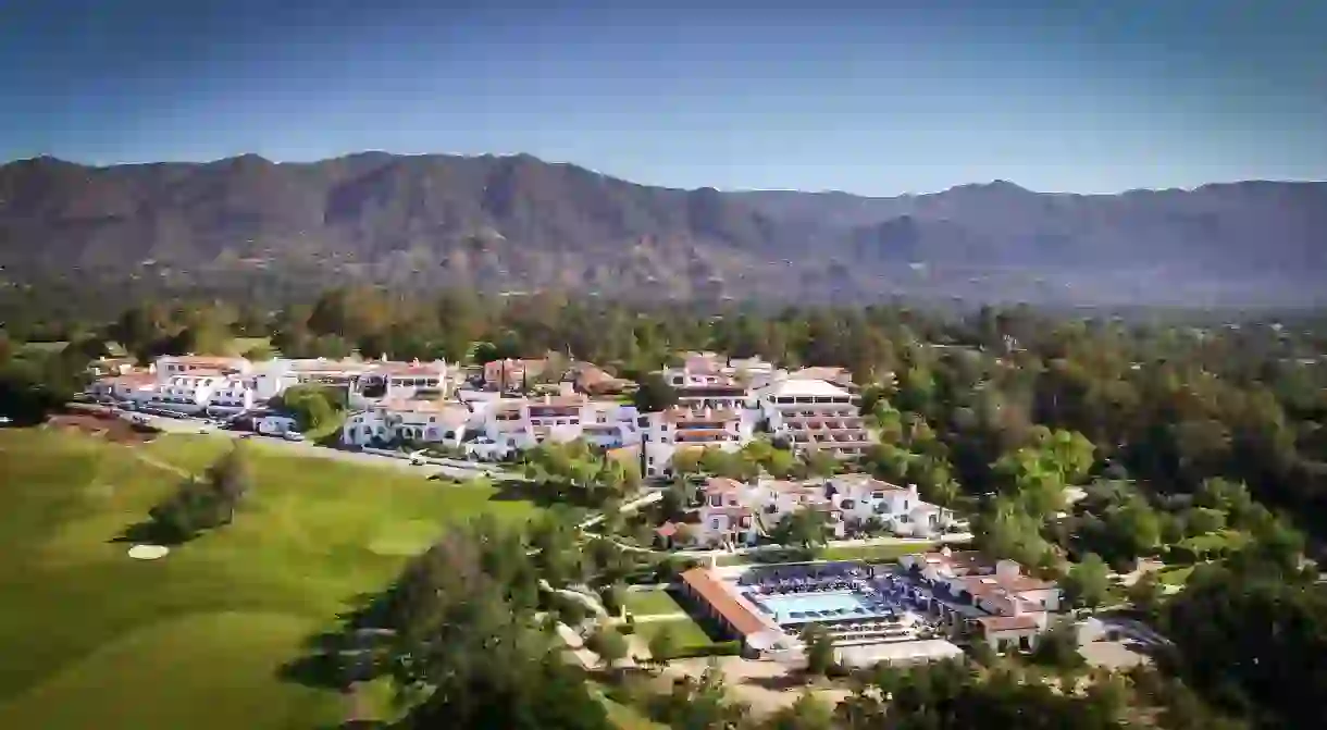 Ojai Rancho Inn is a great spot to stay in near the Matilija hot springs