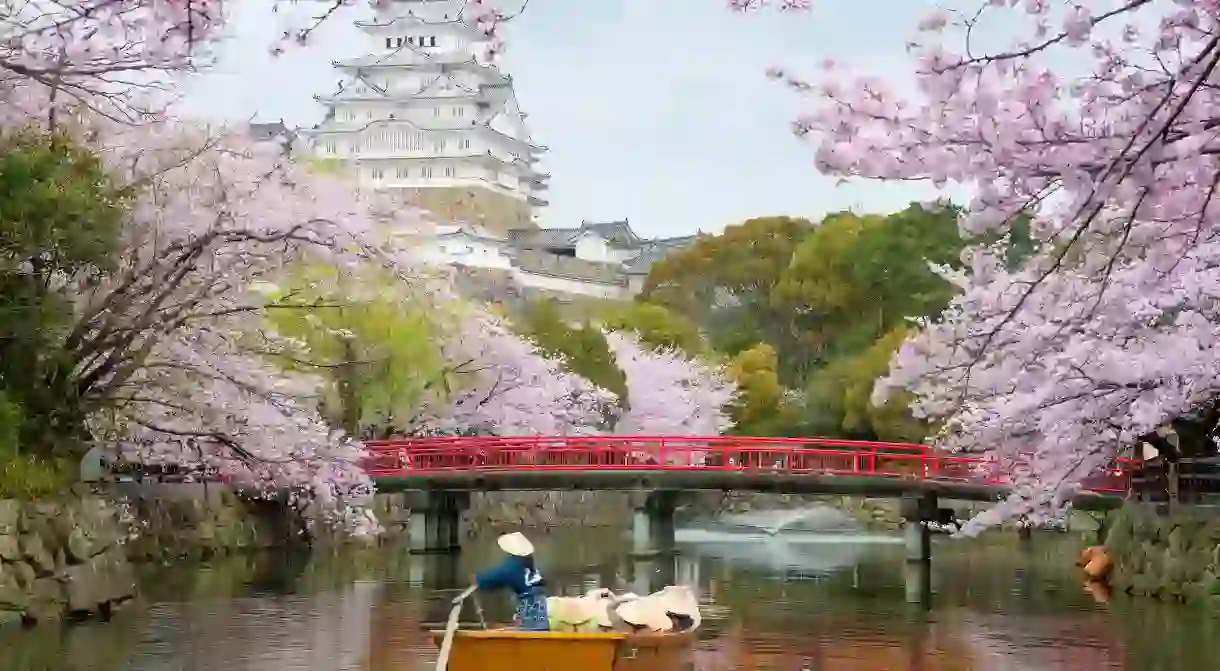 Youll find Himeji Castle west of Kyoto, on the northern shores of Lake Kawaguchiko