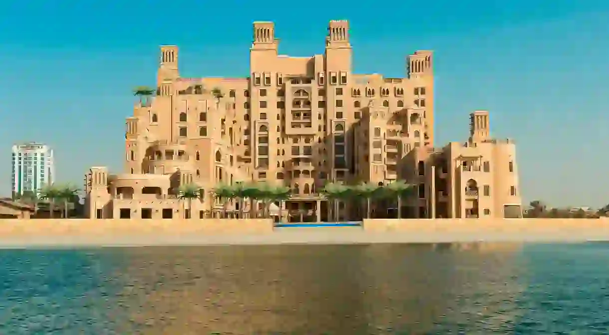 Sheraton Sharjah Beach Resort and Spa is a typically grand Arabian-style beach resort