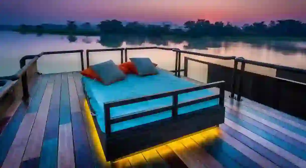 Enjoy tranquil scenes of the River Kwai from your room at X2 River Kwai Resort