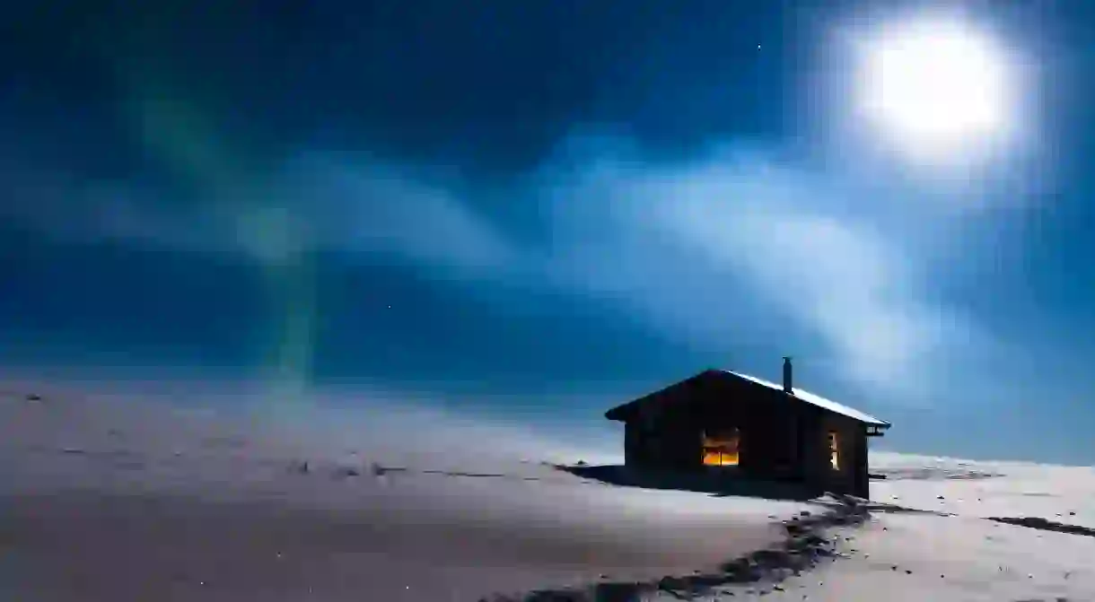 Winter in Lapland is cold with only a few hours of light a day