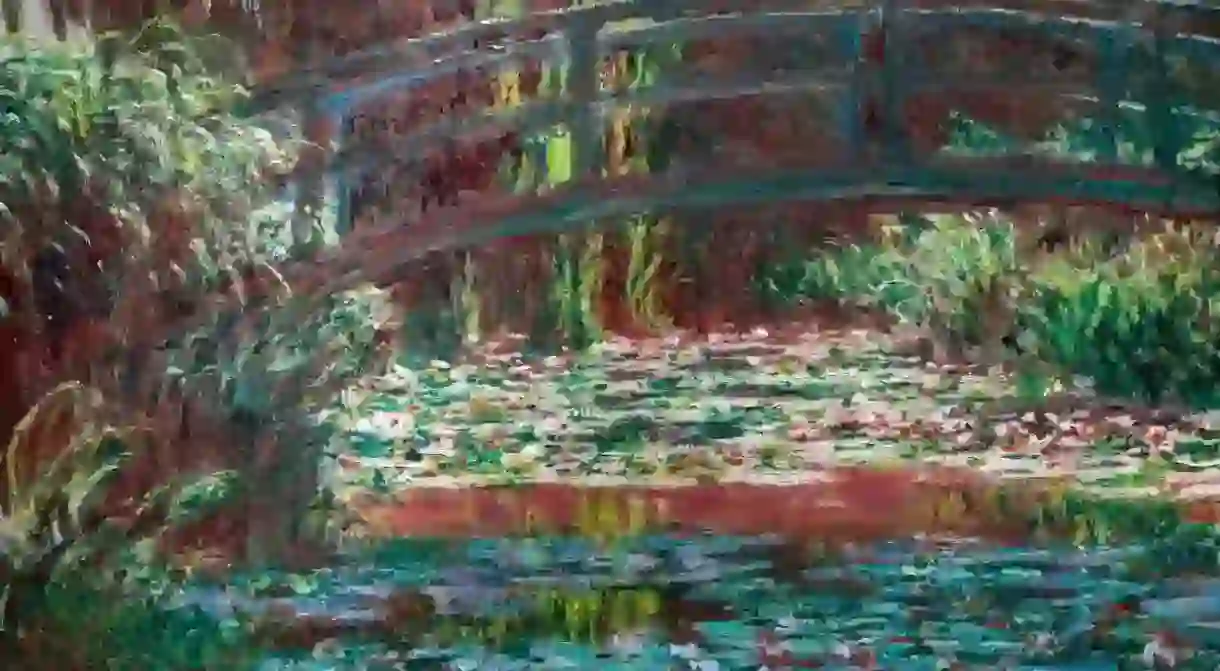 Water Lily Pond by Claude Monet (1840-1926), oil on canvas, 1900