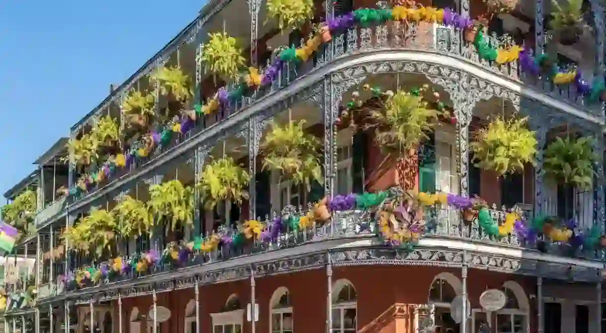 Get a flavor of the city with a stroll through Bourbon Street