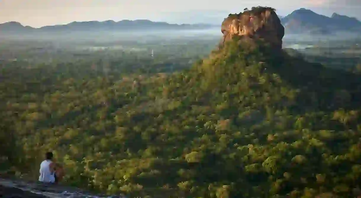 Clamber up Pidurangala for an arresting angle of Sigiriya