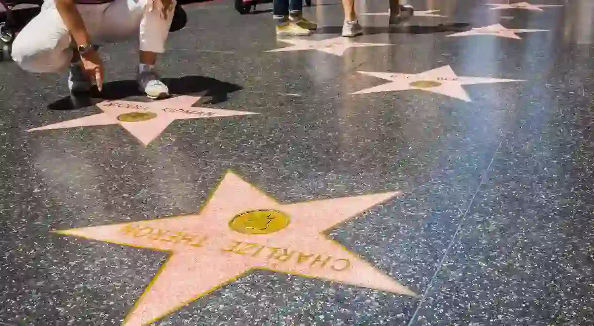 Hollywood Boulevard and Walk of Fame, California, Los Angeles.