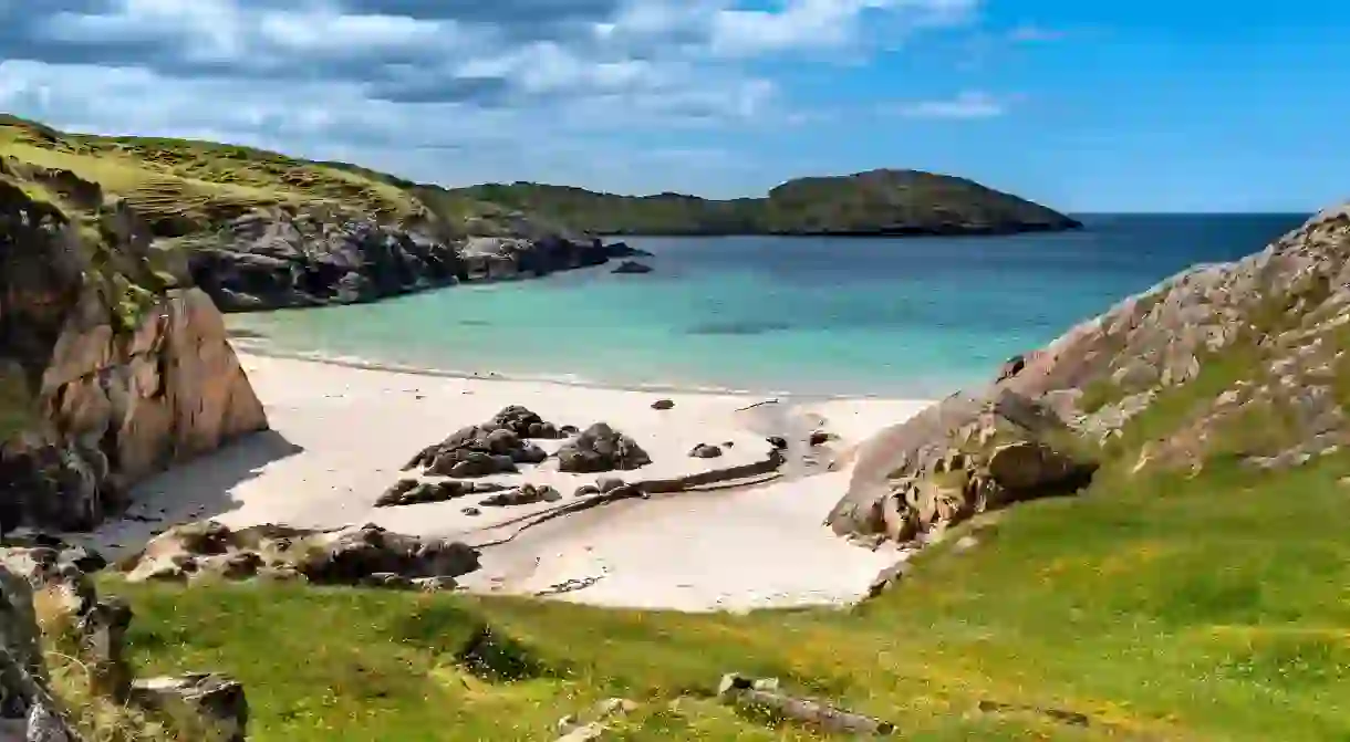 Achmelvich Bay is a secluded paradise