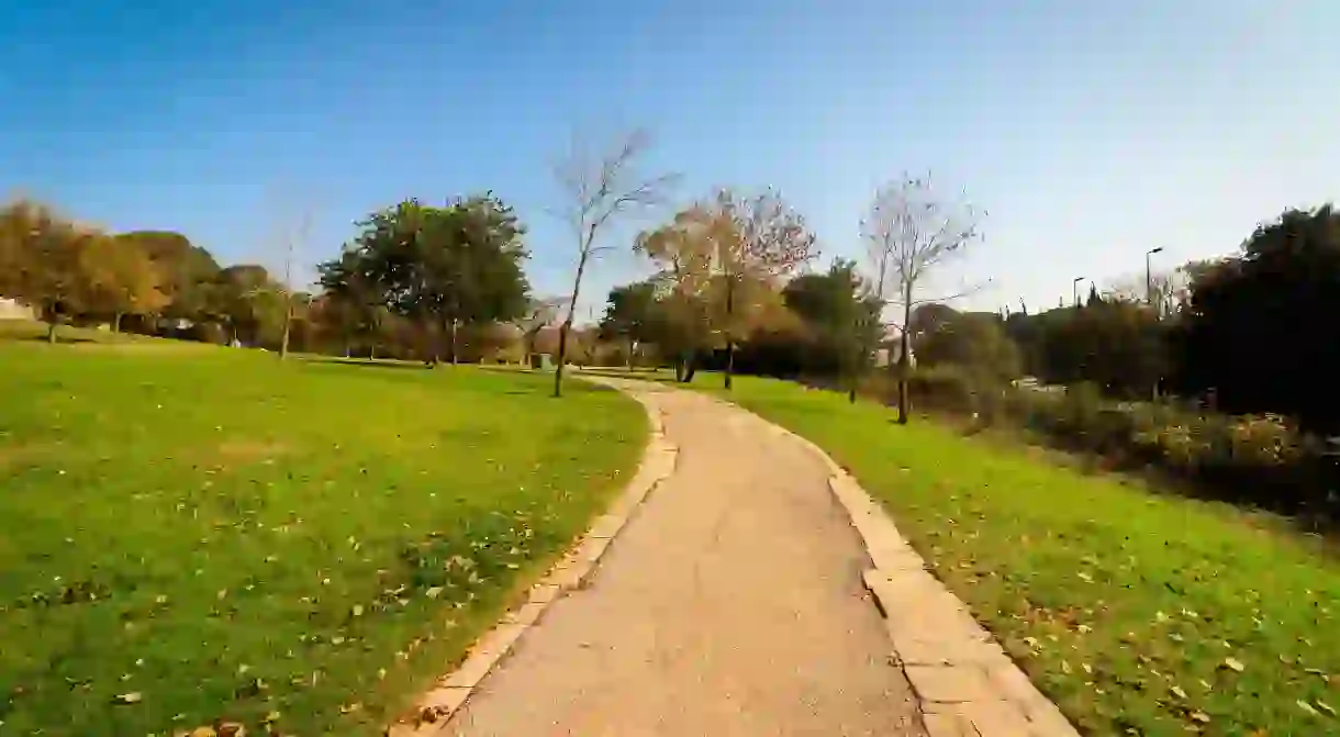 Wohl Rose Park (Hebrew: Gan HaVradim) in Givat Ram, Jerusalem, Israel