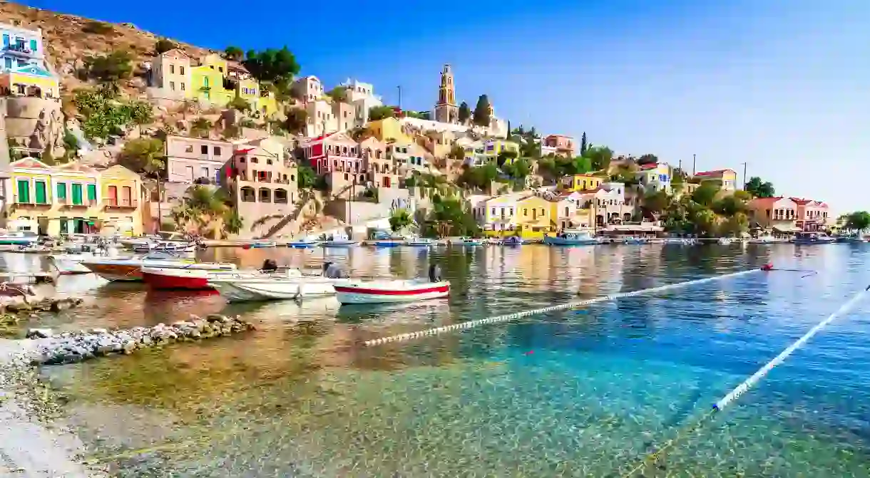 Symi is a quiet Greek island with a wealth of charming and stylish places to stay