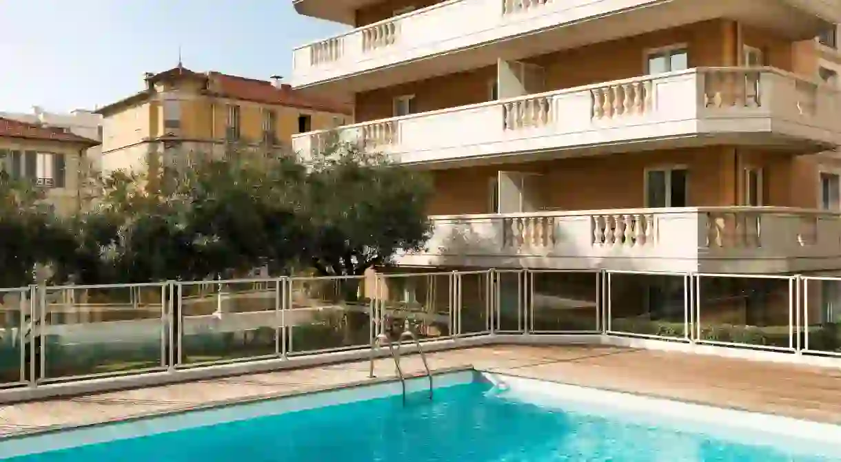 Enjoy lazy days by the sun-drenched pool at the Aparthotel Adagio