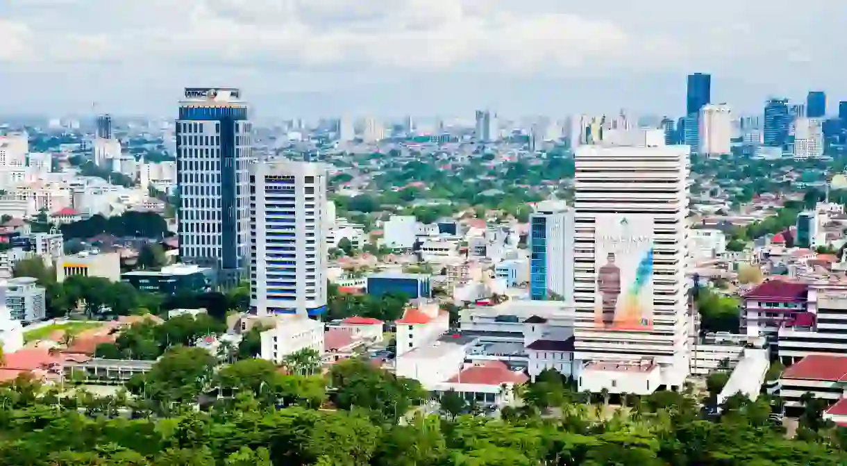 For an impressive city skyline choose an apartment with a view in Jakarta, Indonesia