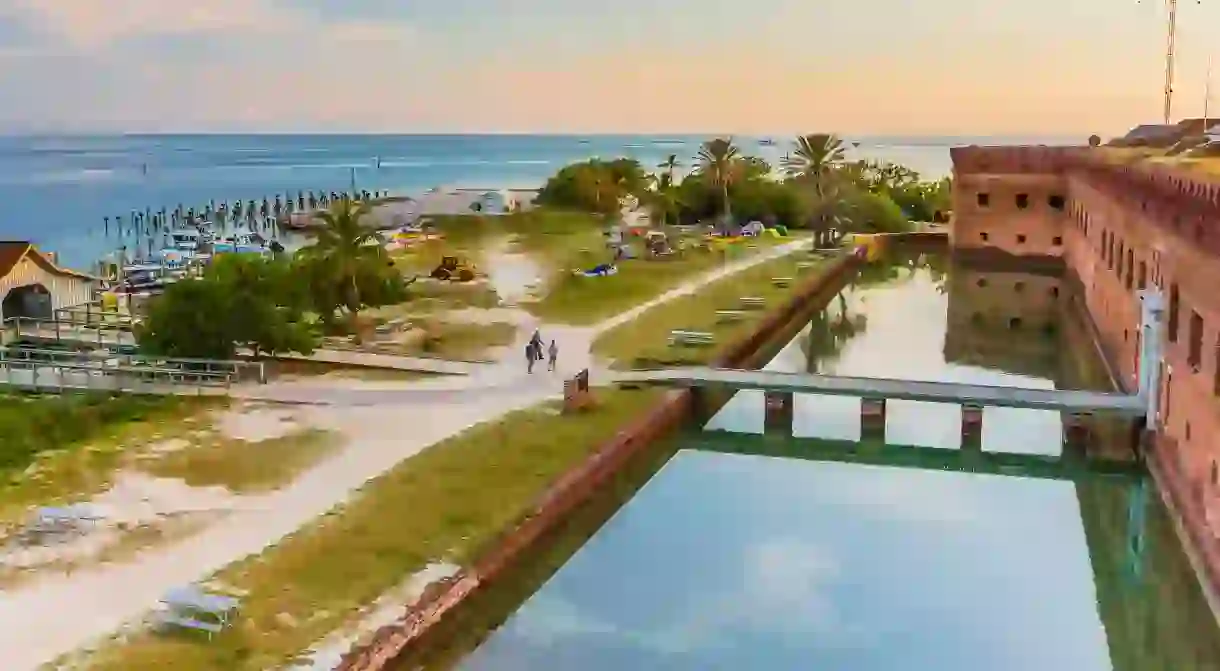 Dry Tortugas National Park is one of the best natural spots in Florida, a state rich in wildlife and unique ecosystems