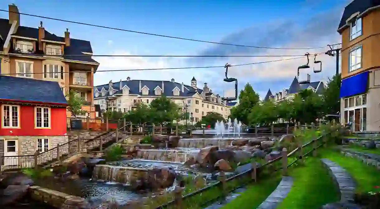 You don’t have to be a skier or snowboarder to enjoy Mont-Tremblant Resorts charms