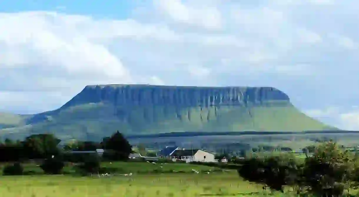 The flat-topped Benbulben mountain was a favourite of poet W B Yeats. Make sure you visit on your next trip to County Sligo, Ireland