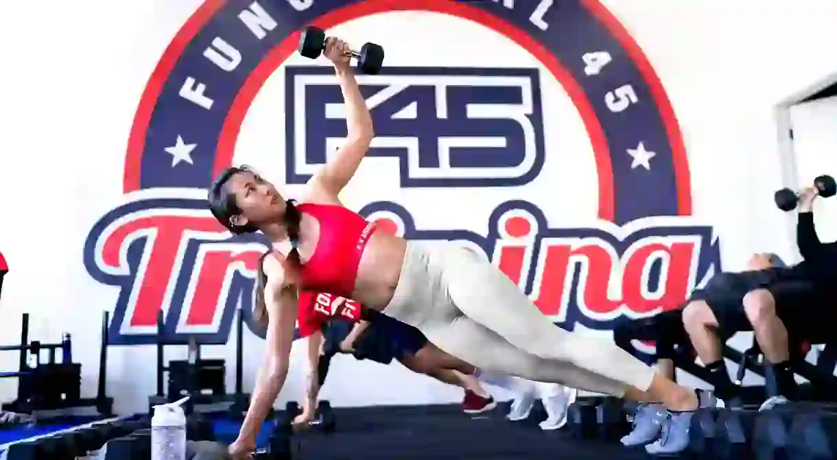 Blast through 45-minute-long functional training sessions at F45