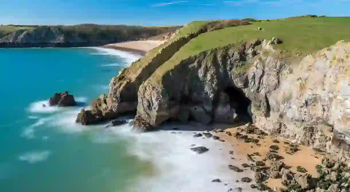 The Pembrokeshire coastline is home to some breathtaking beaches