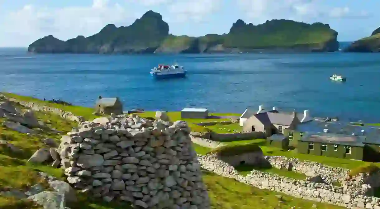 Hirta is the largest island in the St Kilda archipelago