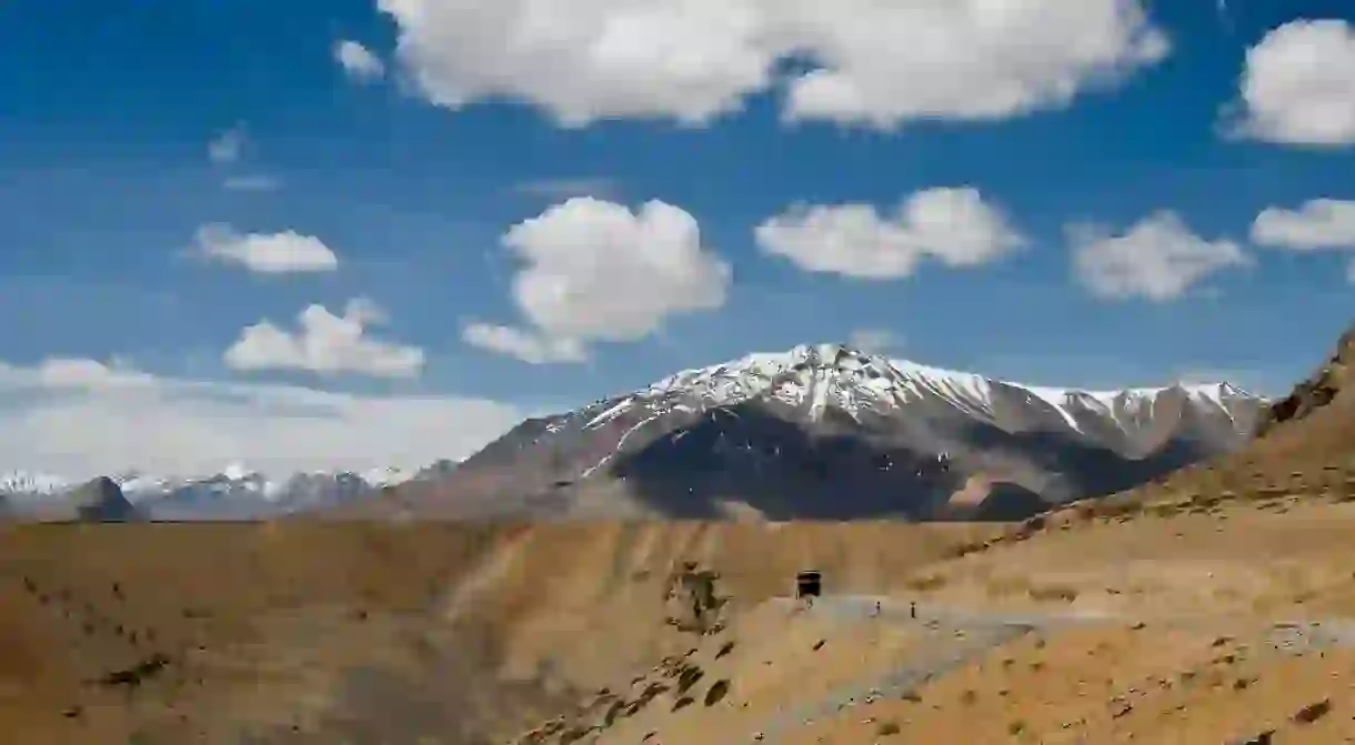 The Leh–Manali Highway has an average elevation of 4,000m