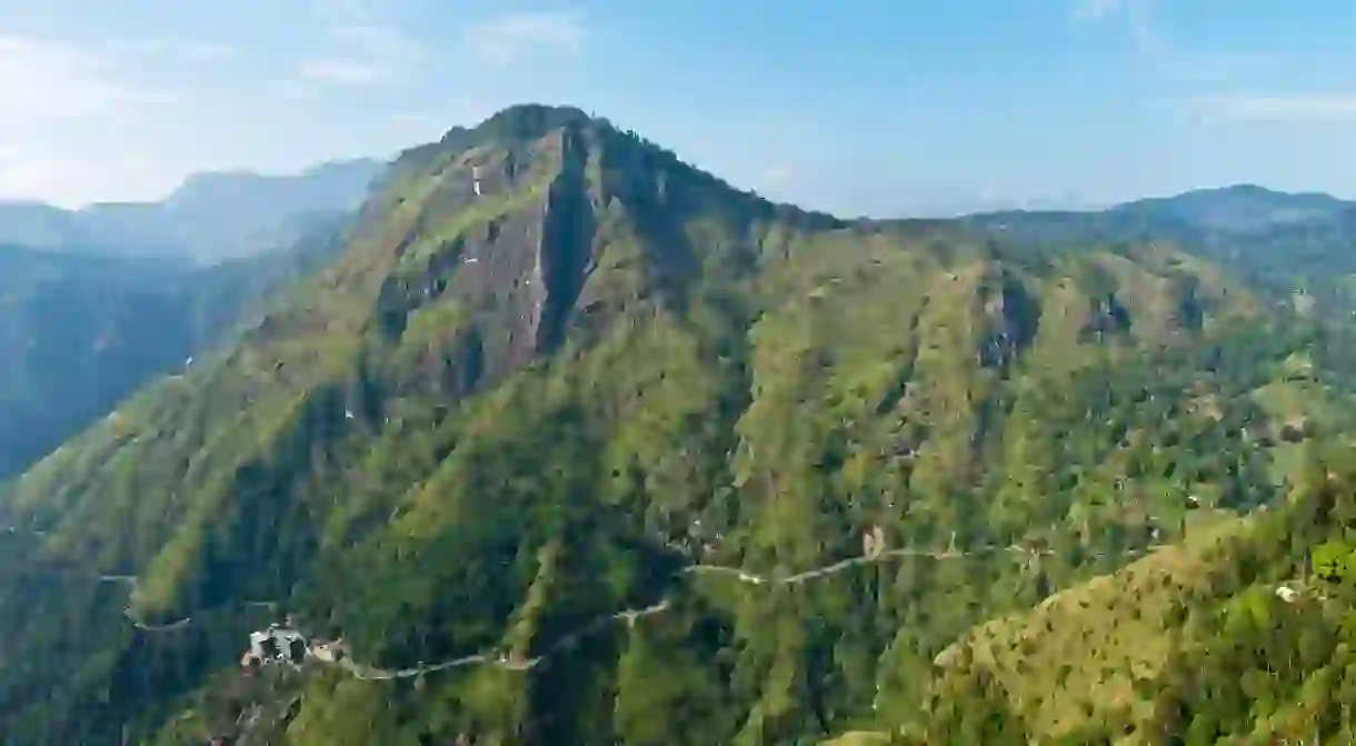 You dont need technical climbing experience to summit Adams Peak, but the hike can take up to four hours