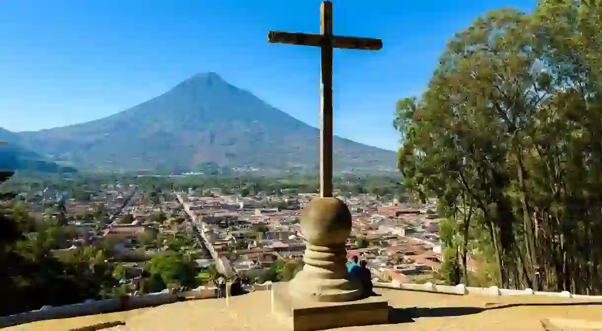 You cant miss the view from Cerro de la Cruz on a trip to Antigua