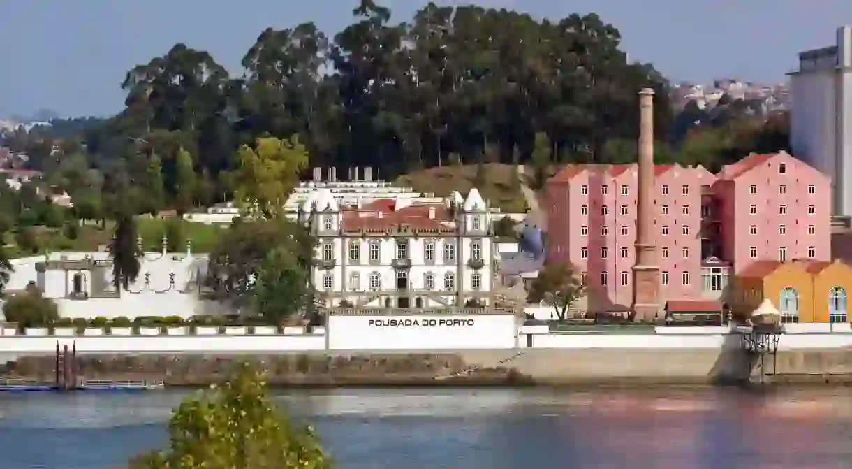 On the banks of the Douro, the Pestana Palácio do Freixo, a baroque 18th-century palace with French gardens.