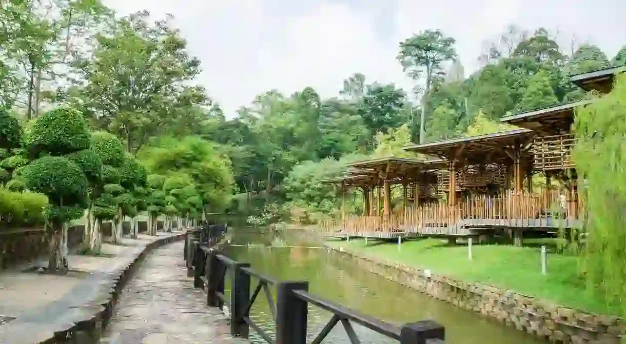 Celebrated Malaysian architect Eleena Jamil designed the Bamboo Playhouse in Kuala Lumpur