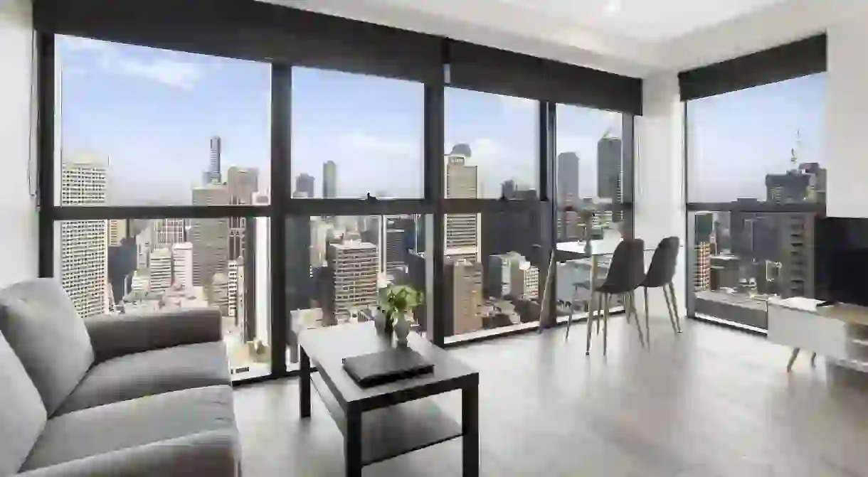 A stay at Platinum City Serviced Apartments comes with unforgettable city views