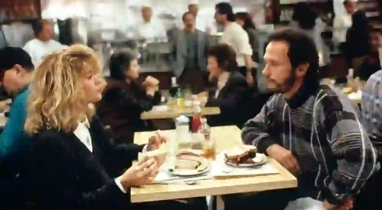 The famous scene between Meg Ryan and Billy Crystal in When Harry Met Sally (1989) was filmed at Katzs Delicatessen on the Lower East Side