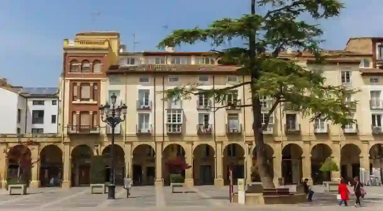 Escape the teeming tourists and head, instead, to the peaceful market square of foodie Logroño