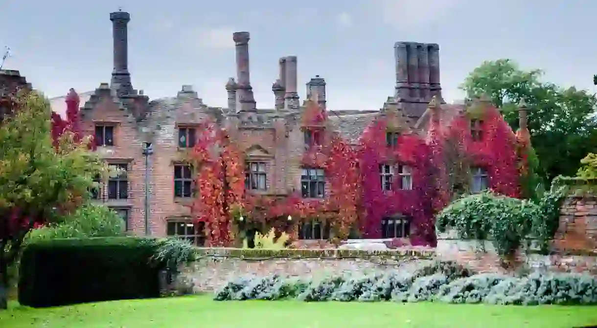 Queen Elizabeth I reportedly stayed at the 500-year-old Seckford Hall Hotel