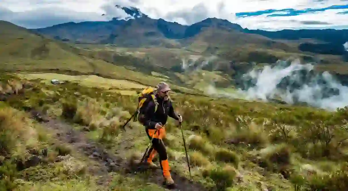 Los Nevados National Park offers a lot of hiking opportunities