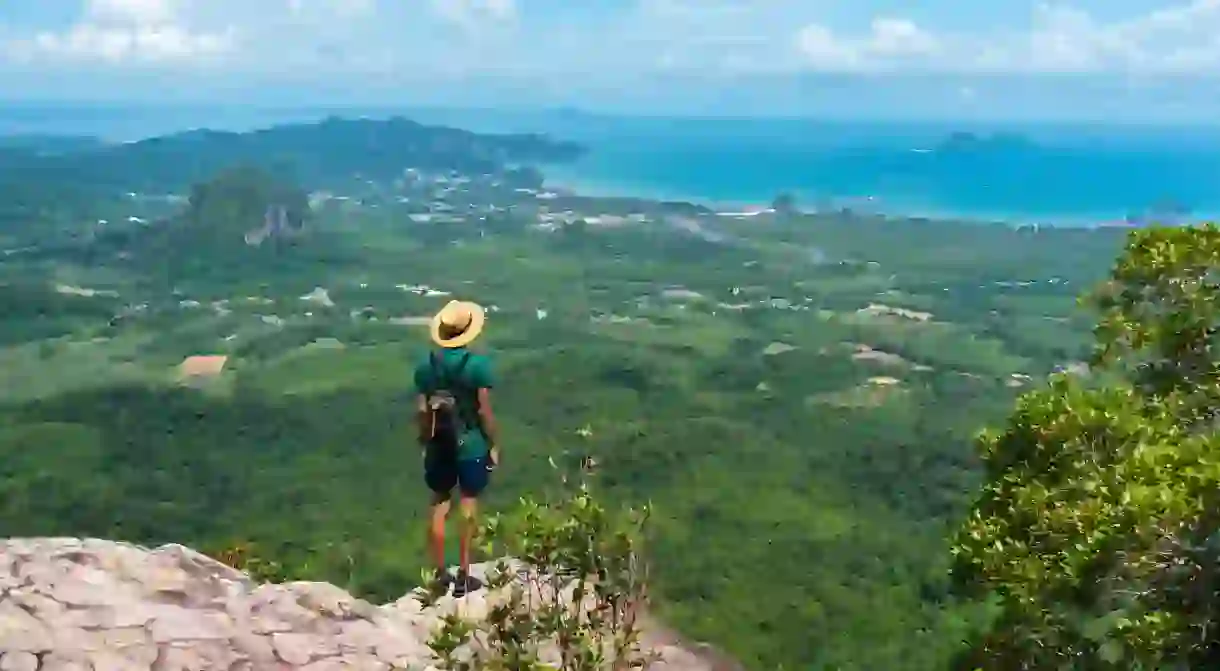 Hike the Khao Ngon Nak Trail to enjoy views over Ao Nang bay