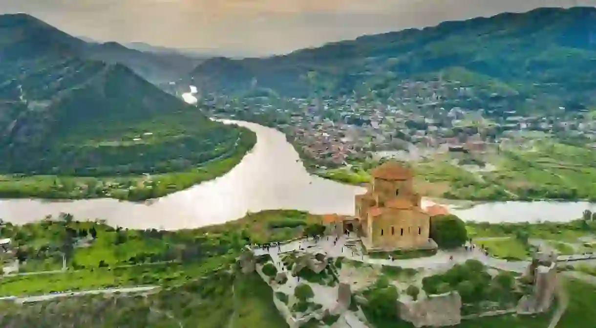 Soak up the spectacular views over Jvari Monastery on a visit to Mtskheta