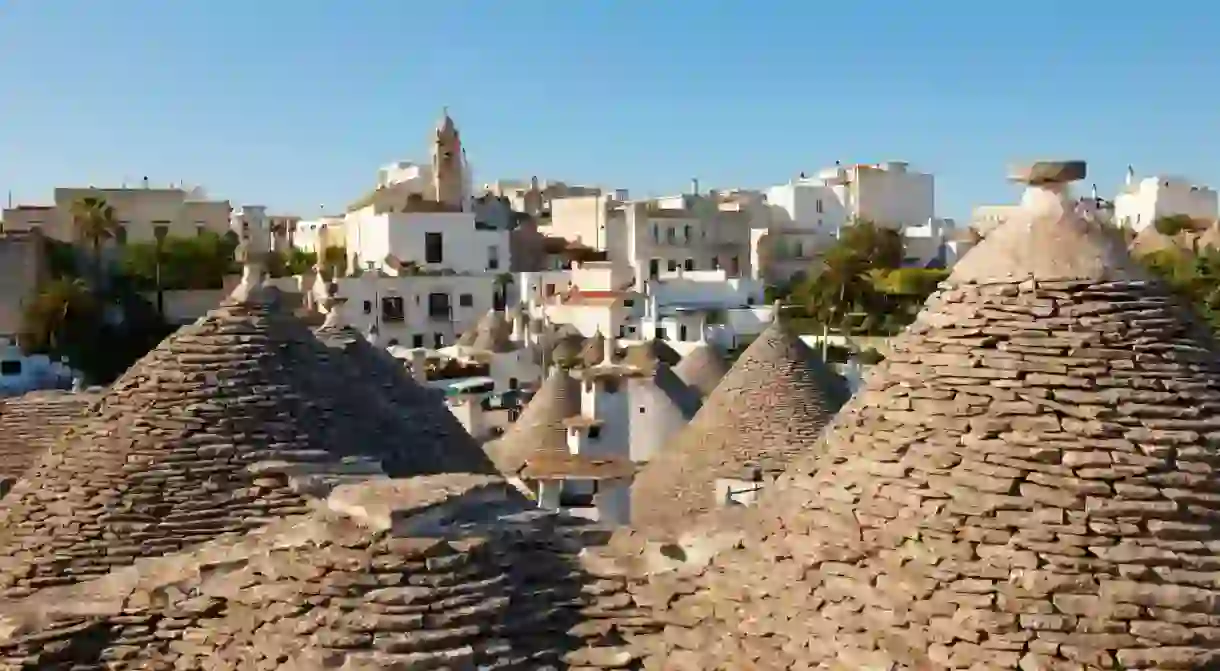 The Trulli of Alberobello are some of Puglias most iconic structures, with many now converted to luxury accommodation