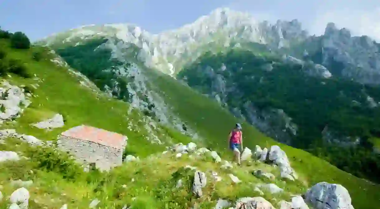 Visit the Asturias region in northwest Spain to hike in the Picos de Europa National Park