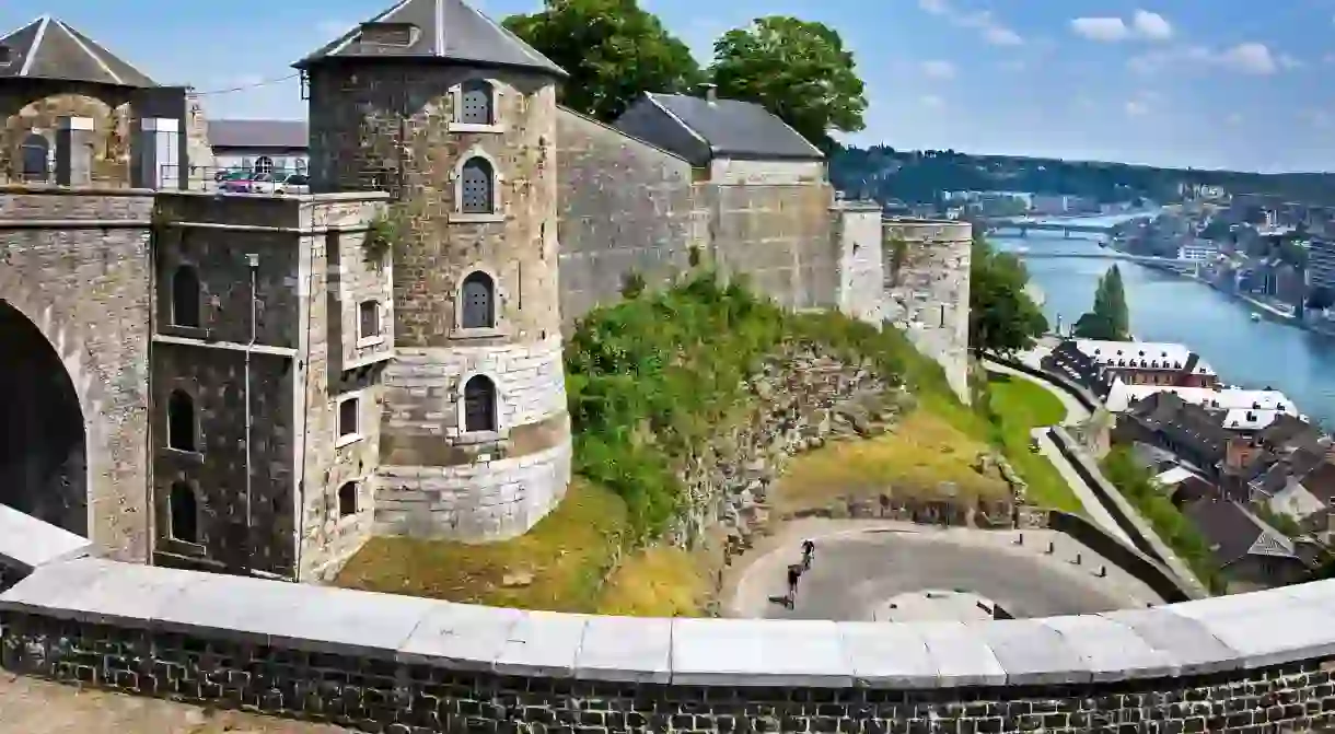 One of the best sights of the city is from the Citadel of Namur