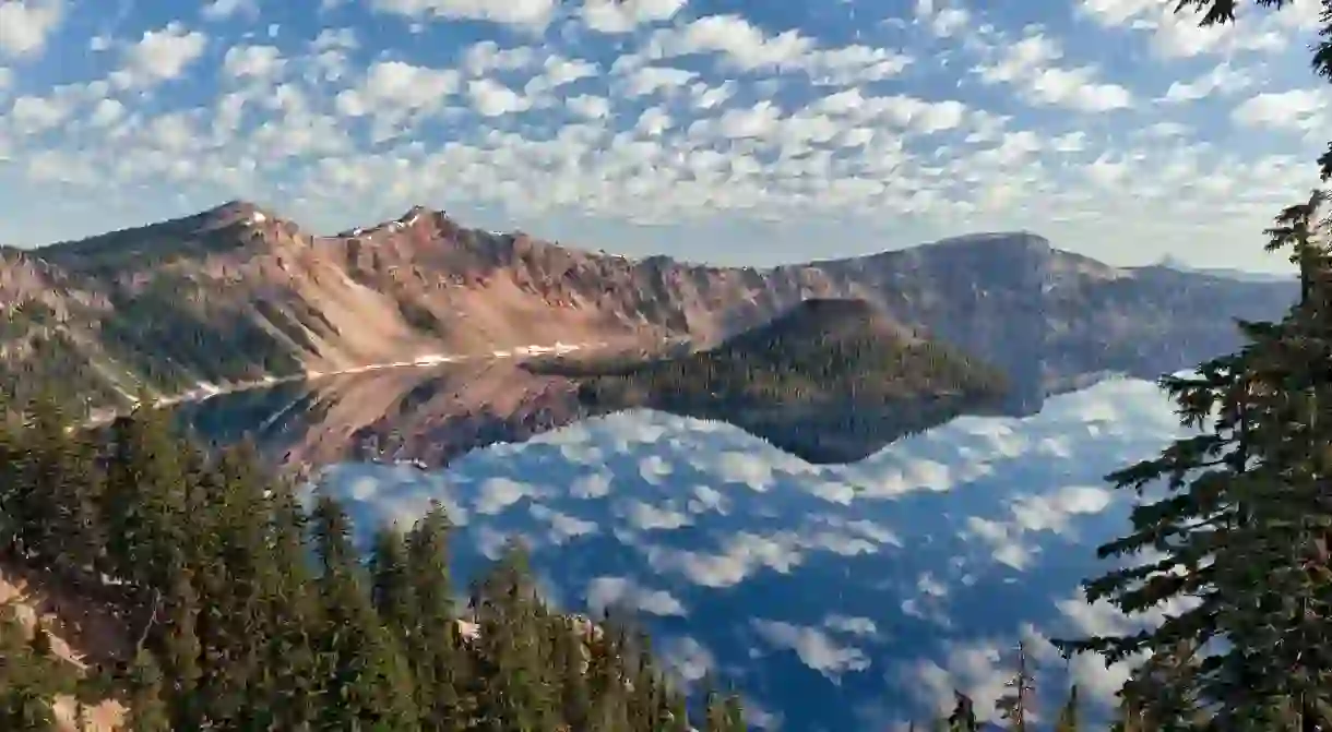 Crater Lake National Park, Oregon, offers some of the best scenery in the Pacific Northwest