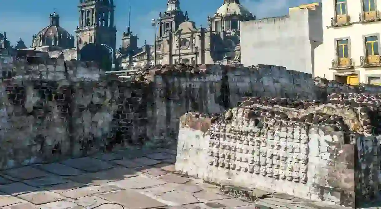 El Templo Mayor is an important Aztec temple in the historic center of the Mexican capital