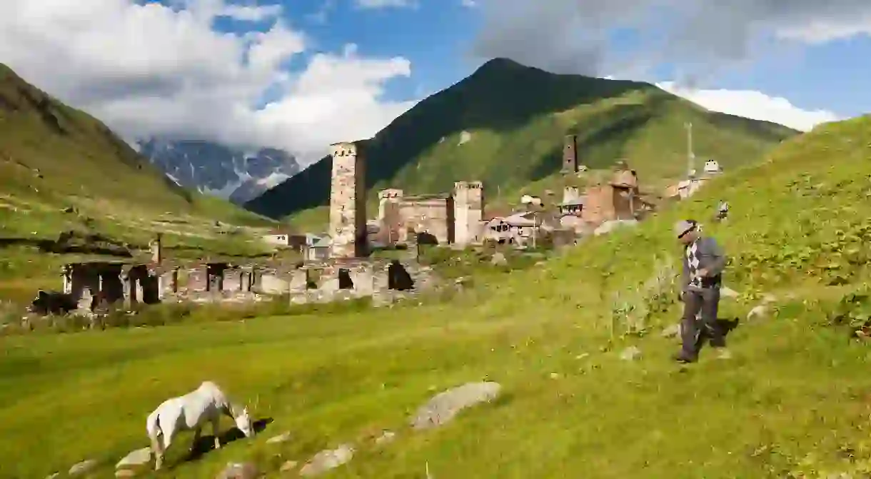 Ushguli is said to be the highest permanently inhabited village in Europe