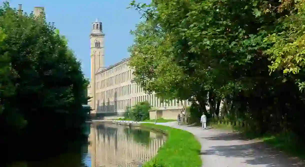 View of Salts Mill from the Leeds & Liverpool Canal, Saltaire