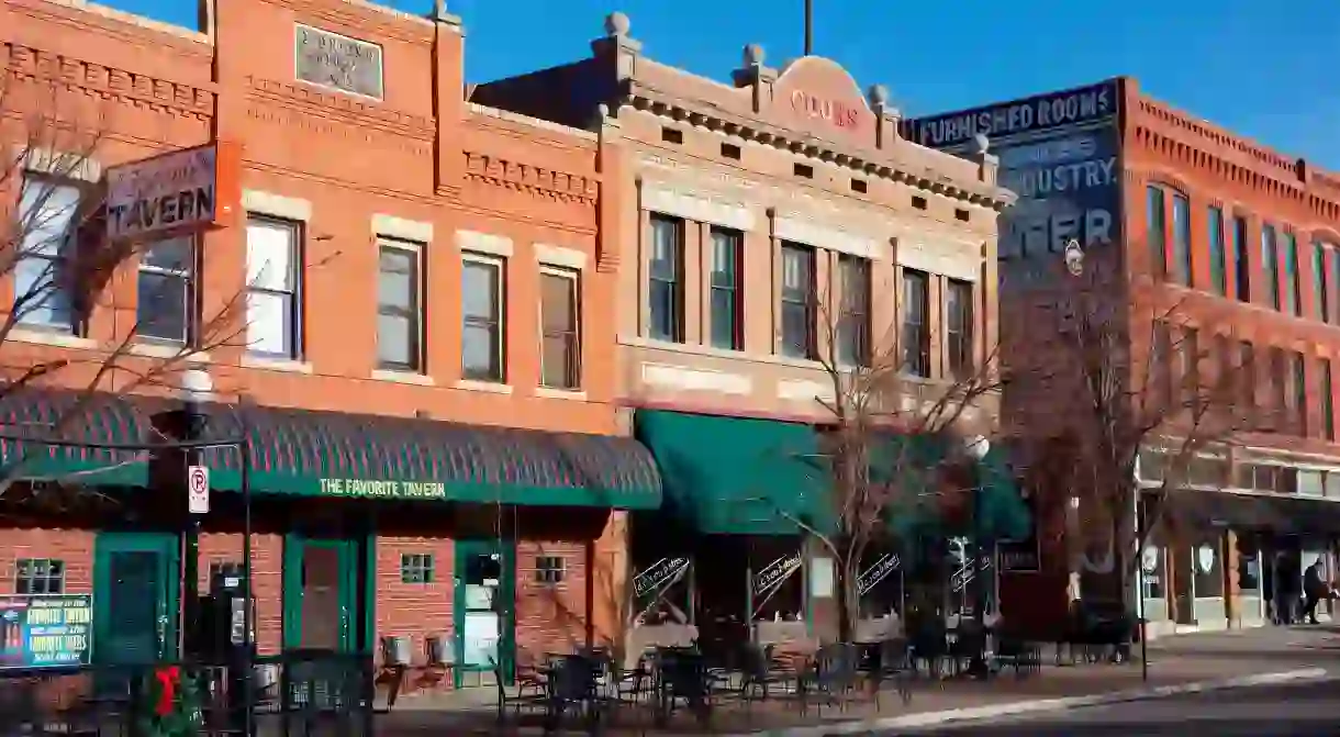 Pueblos Union Avenue Historic District offers a glimpse into this Western mining towns storied past