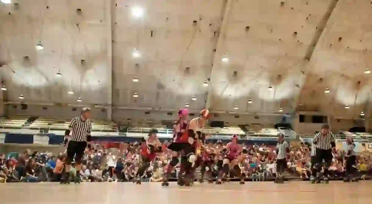 The DC Rollergirls is just one of many quirky things to see in the city