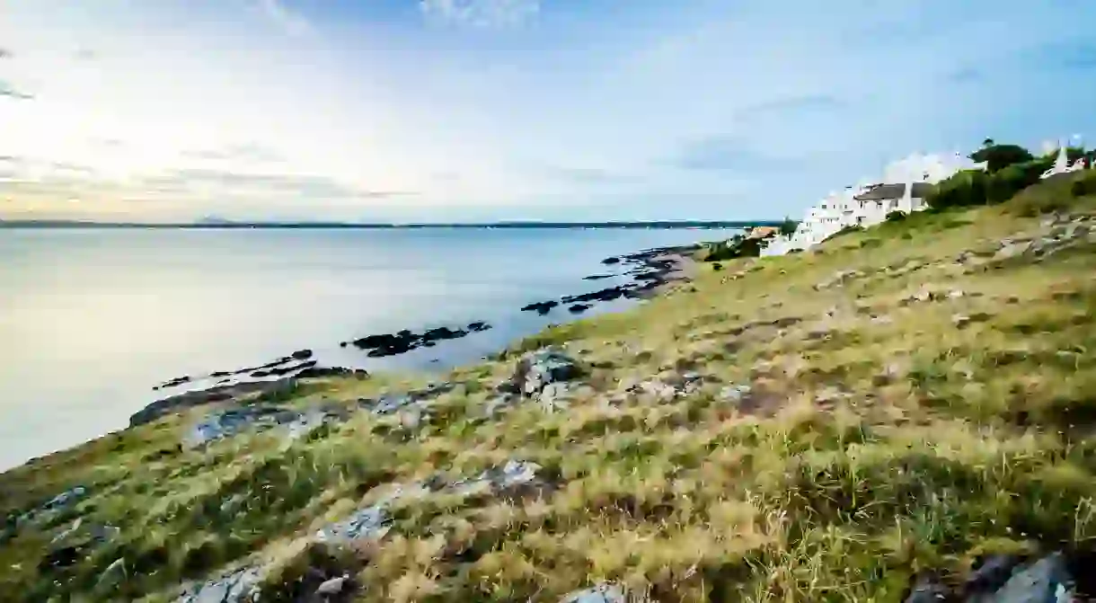 The Casapueblo Museum sits on the shores of Punta Ballena